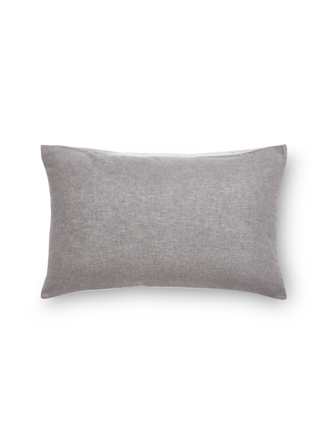 Almin taupe Kissenüberzug