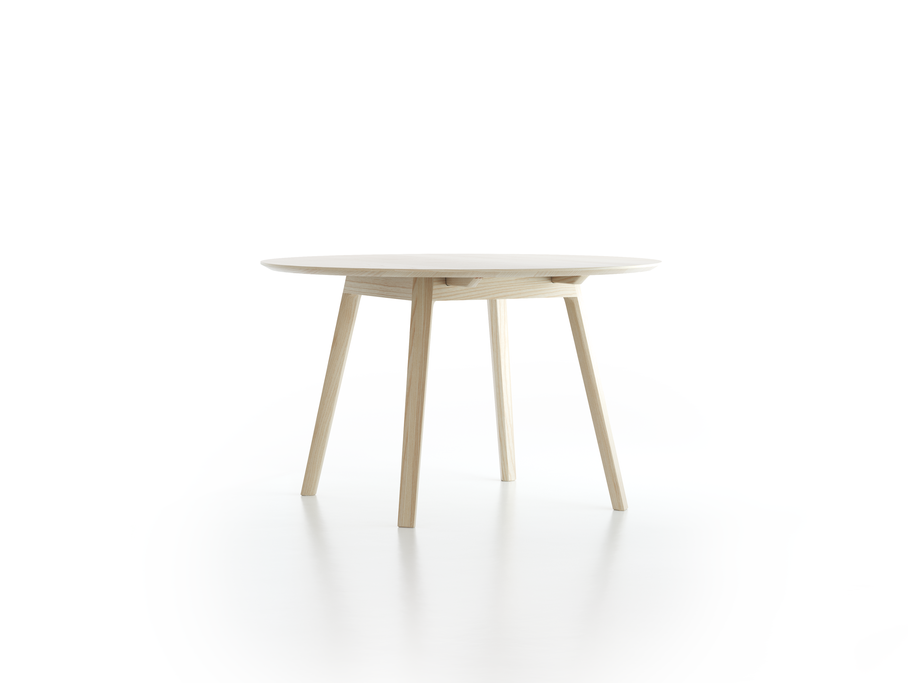 Esstisch Mirato Rund, D = 125 cm, Esche