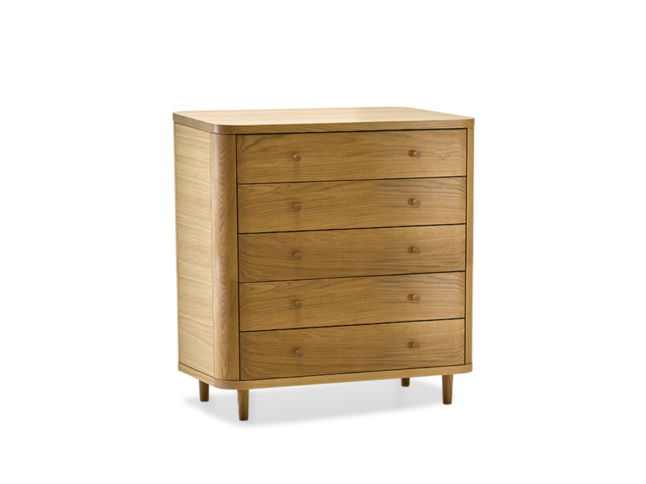 Tonda Ladenschrank Eiche 5 Laden