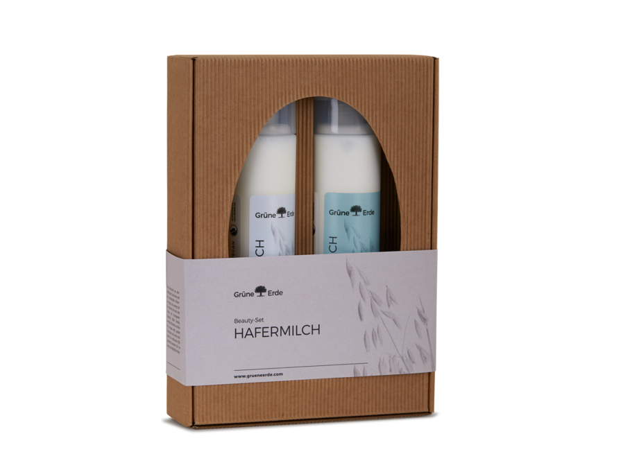 HAFERMILCH Beauty-Set: ausgleichende Duschcreme & Körperlotion