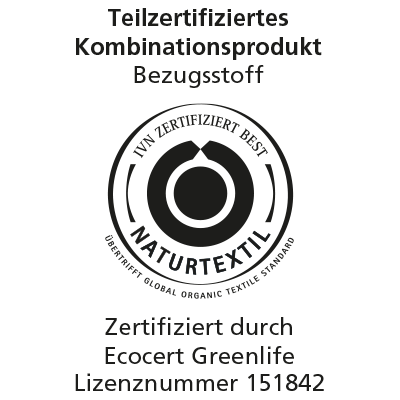 teilzertifiziertes Kombinationsprodukt Naturtextil Best - Bezugsstoff