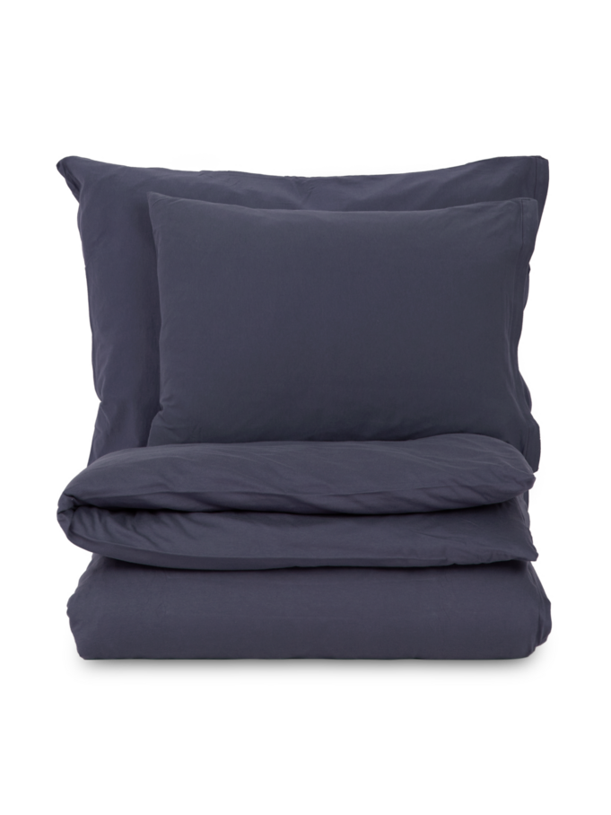 Bettwäsche ANNA, nachtschattenblau