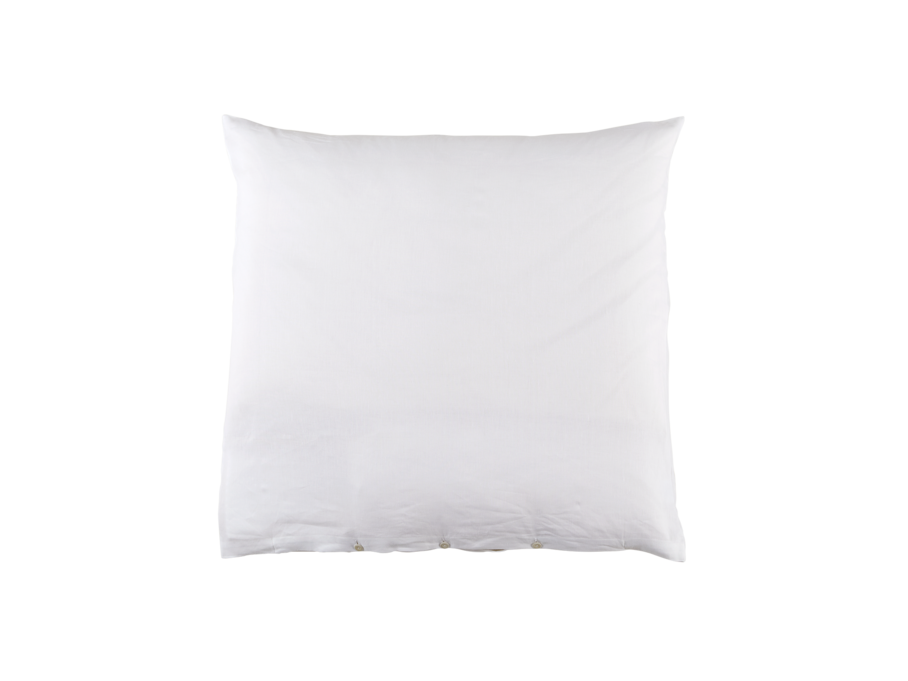 Kissenüberzug JOSEPHINE, weiss, 80 x 80 cm
