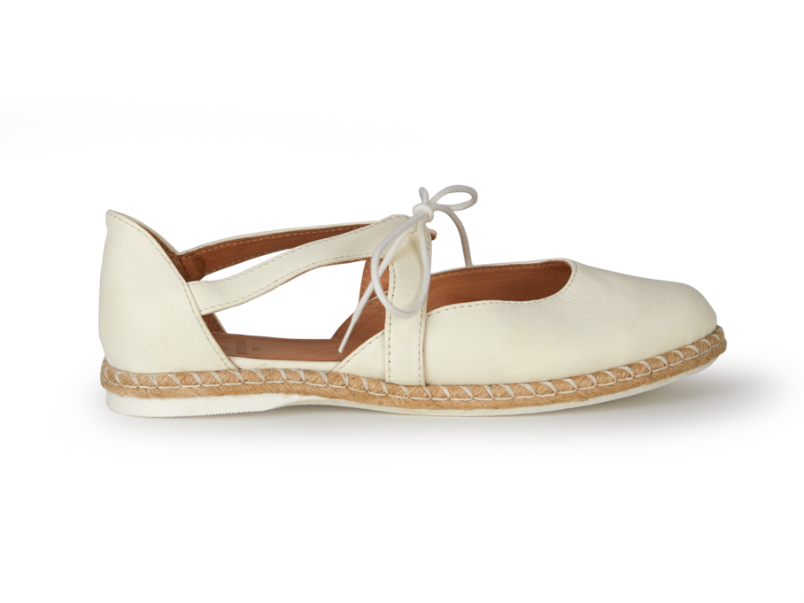 Schnürsandale, off white