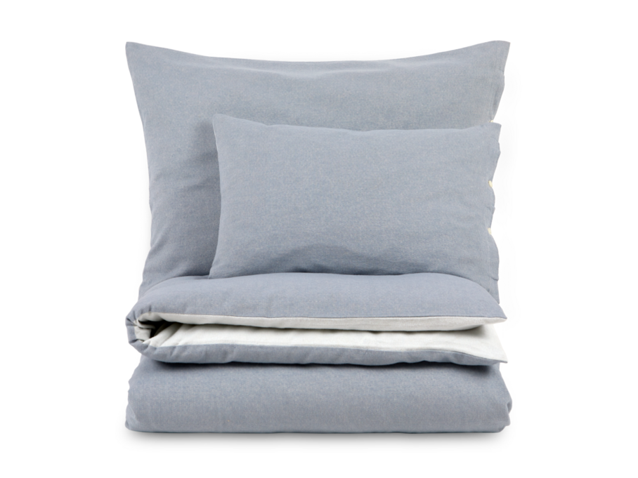 Bettwäsche MARLO, taubenblau