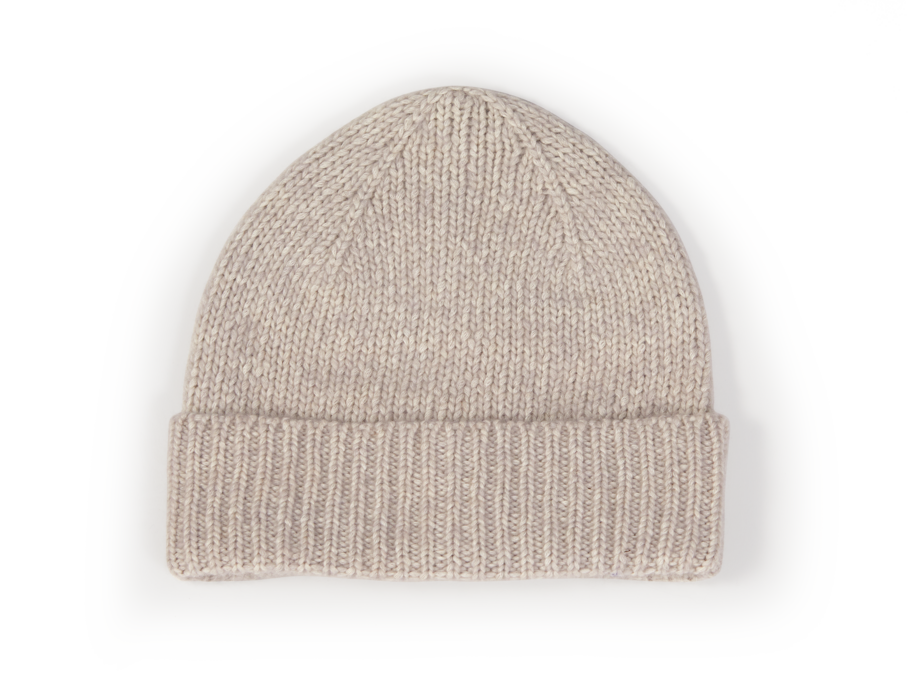 Strick Mütze, natur melange, one size
