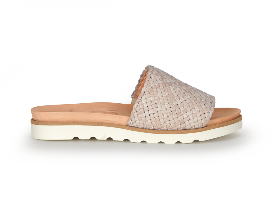 geflochtene Pantoffel, natur