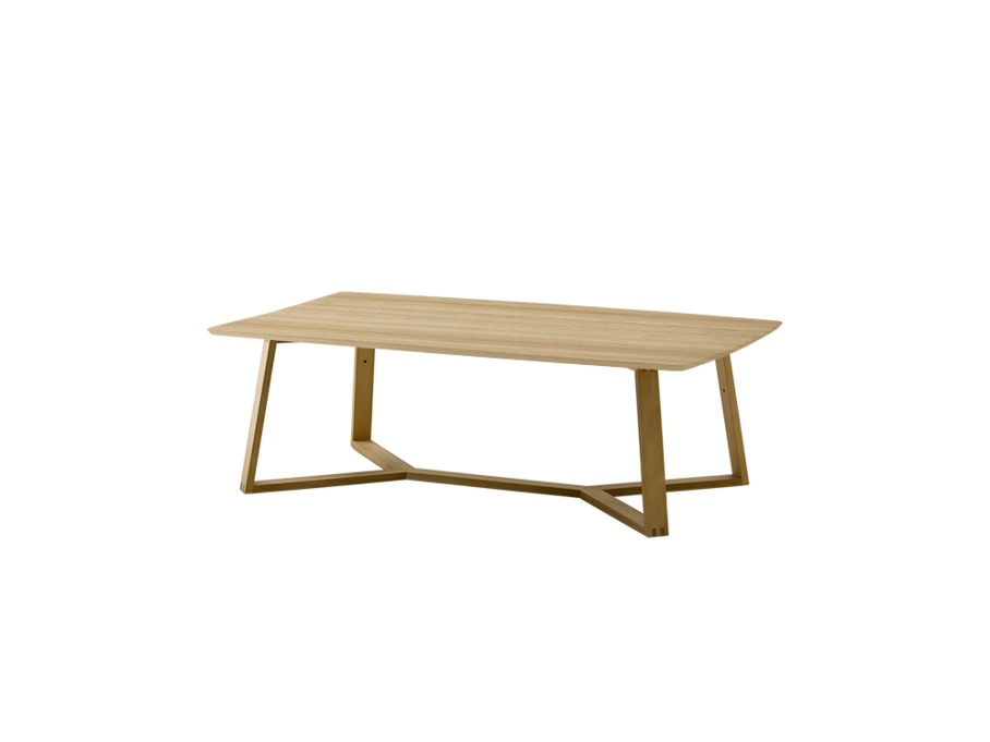 Sofatisch Timo in Eiche, B 125 x T 74 x H 40,5 cm