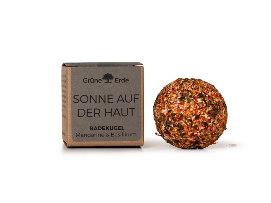 Badekugel Mandarine & Basilikum