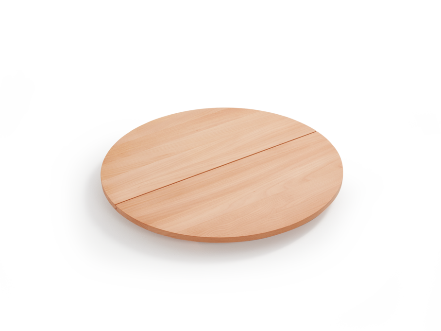 Einlegeboden für Sofatisch TIMO rund, Buche
