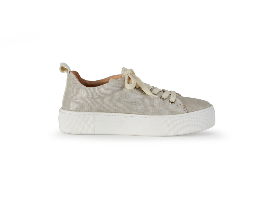 Stoffsneaker, natur