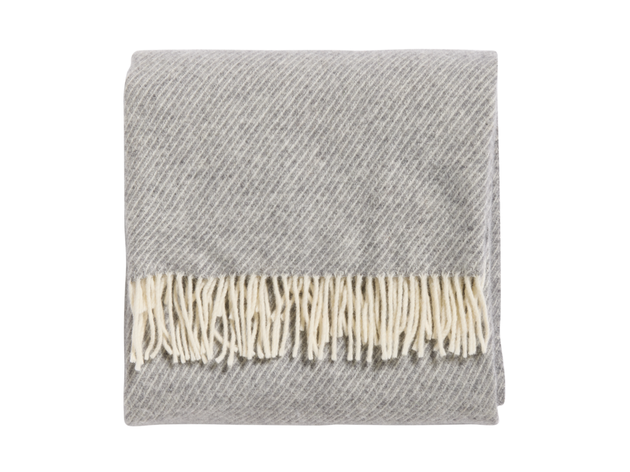 Wohndecke Maxim, hellgrau, eco-wool