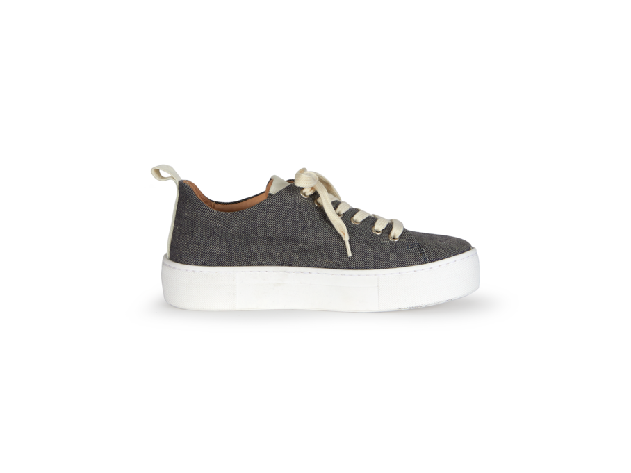 Stoffsneaker, dunkelblau