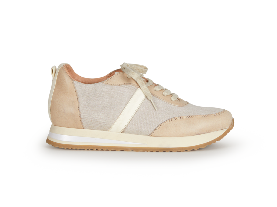 Stoffsneaker, natur