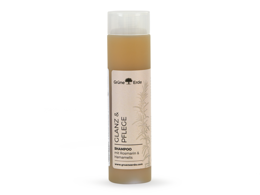 GLANZ & PFLEGE Shampoo mit Rosmarin & Hamamelis