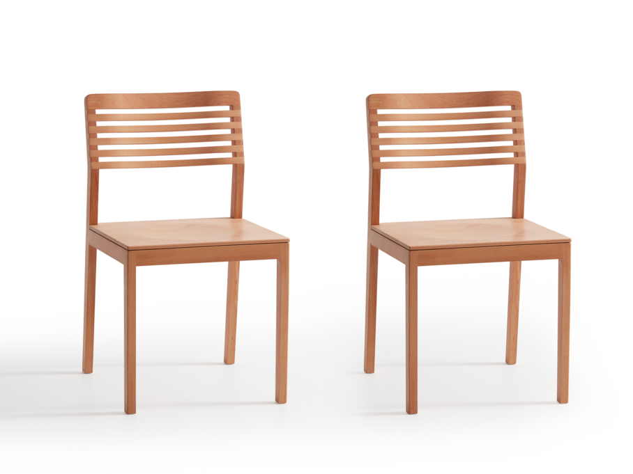 für Gaststätte/Bistro/Restaurant mit Sitzpolsterung 1 Massiver Buche Stuhl 