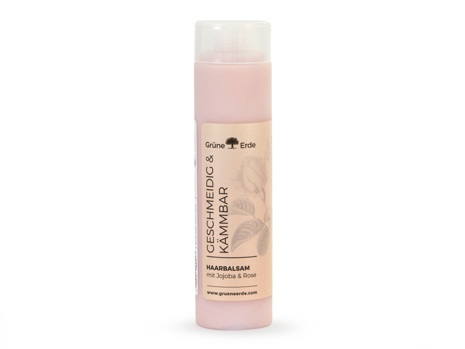 GESCHMEIDIG & KÄMMBAR Haarbalsam mit Jojoba & Rose