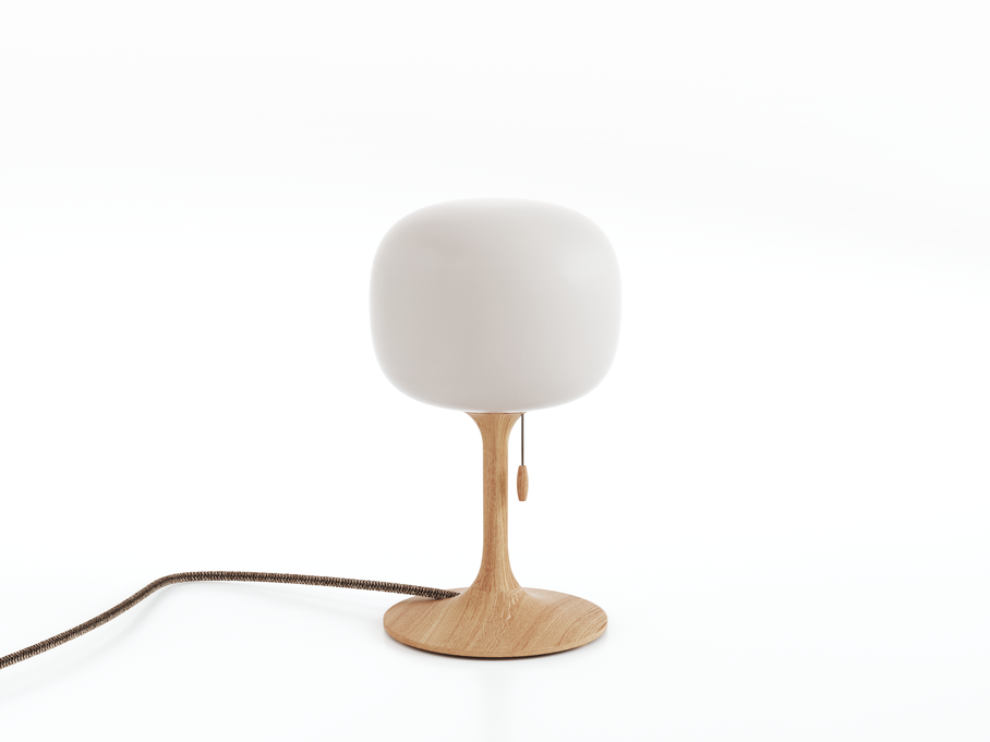 Tischlampe Tando, Eiche