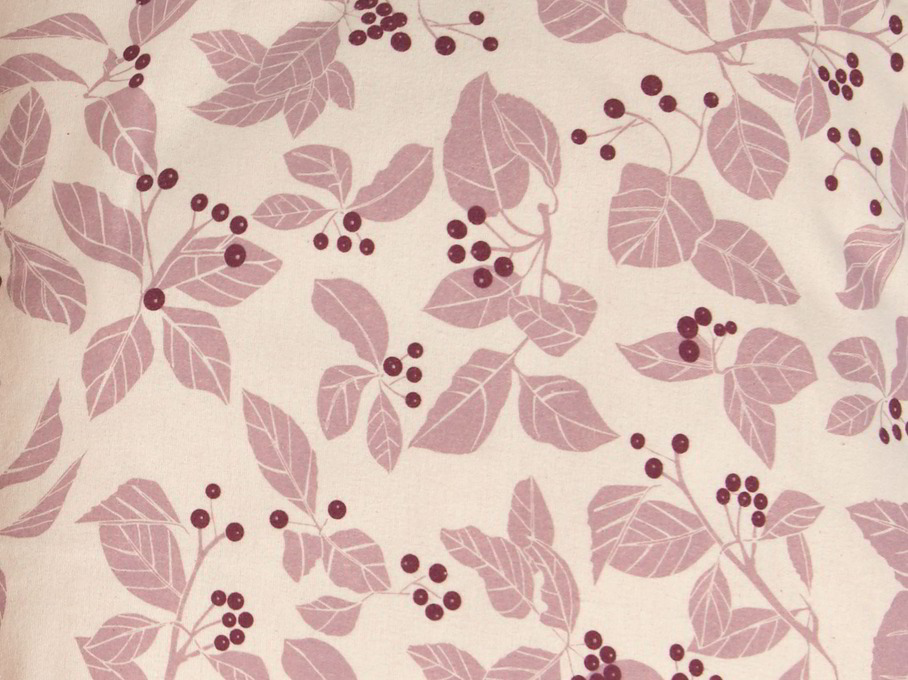 Meterware Biber-Flanell LIVA, rose taupe