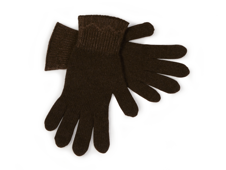 Handschuhe, yak melange dunkel, one size