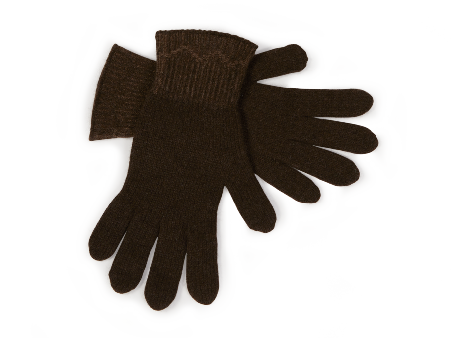 Handschuhe, yak melange dunkel