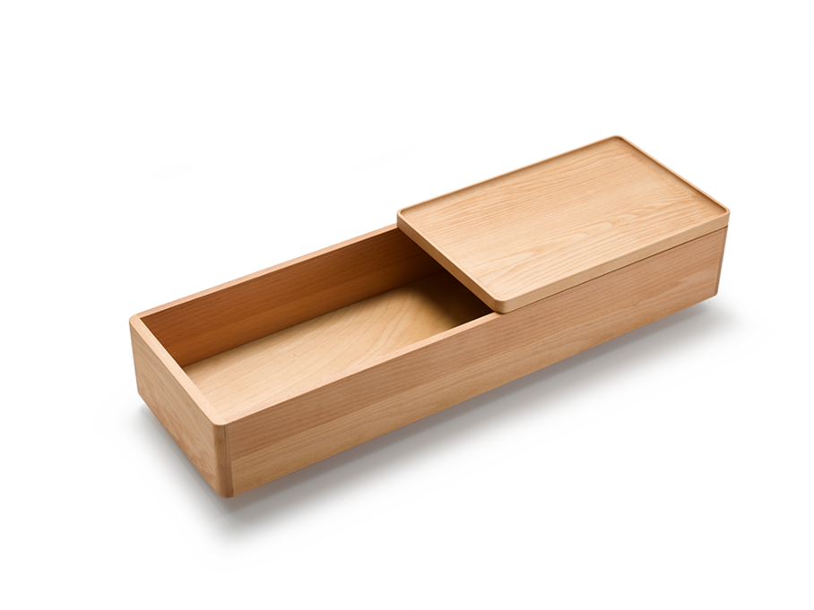 Sofa Alani Holzschütte inkl. Schiebedeckel Buche