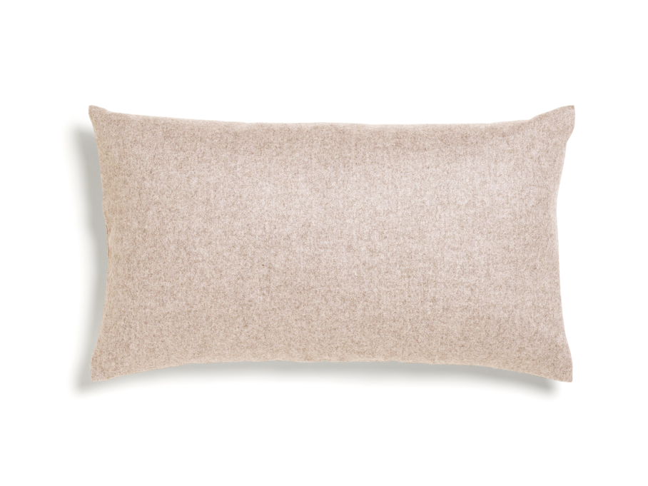 Sofakissen, Wollstoff Stavang Sand 