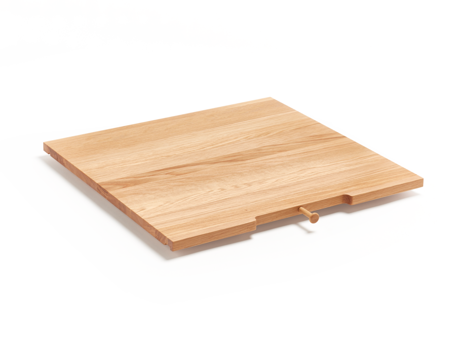 Fachbrett mit Ausziehhaken für Kleiderschrank Tonda , inkl. 4 Stk