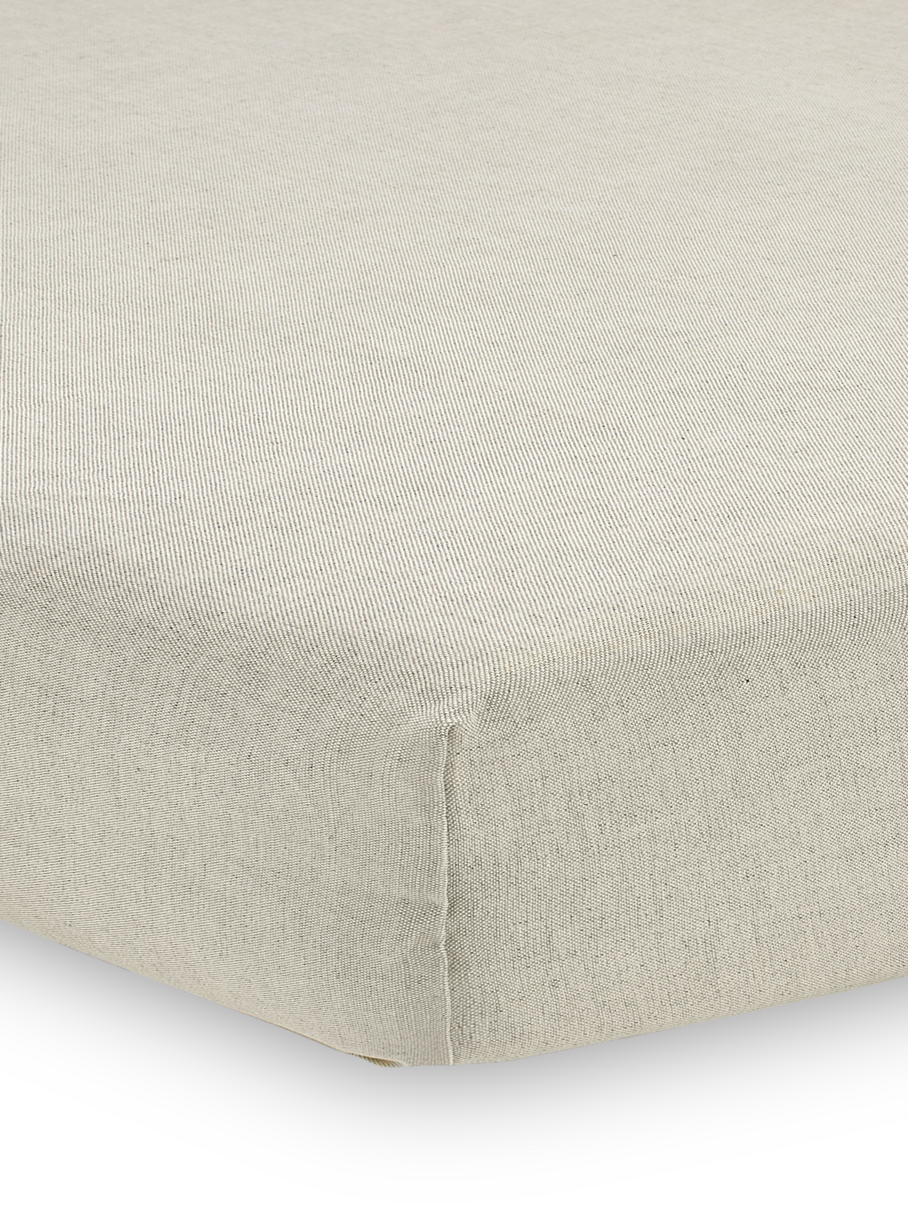 Spannleintuch Bauernleinen Grune Erde