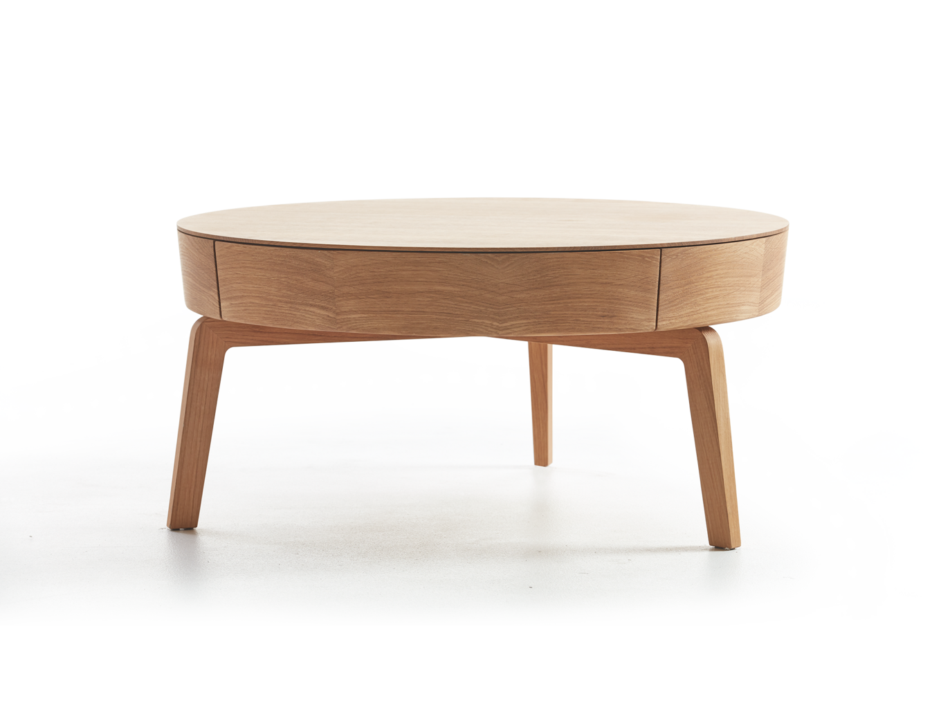 Sofatisch Mitsu, mit einer Schublade Grüne Erde