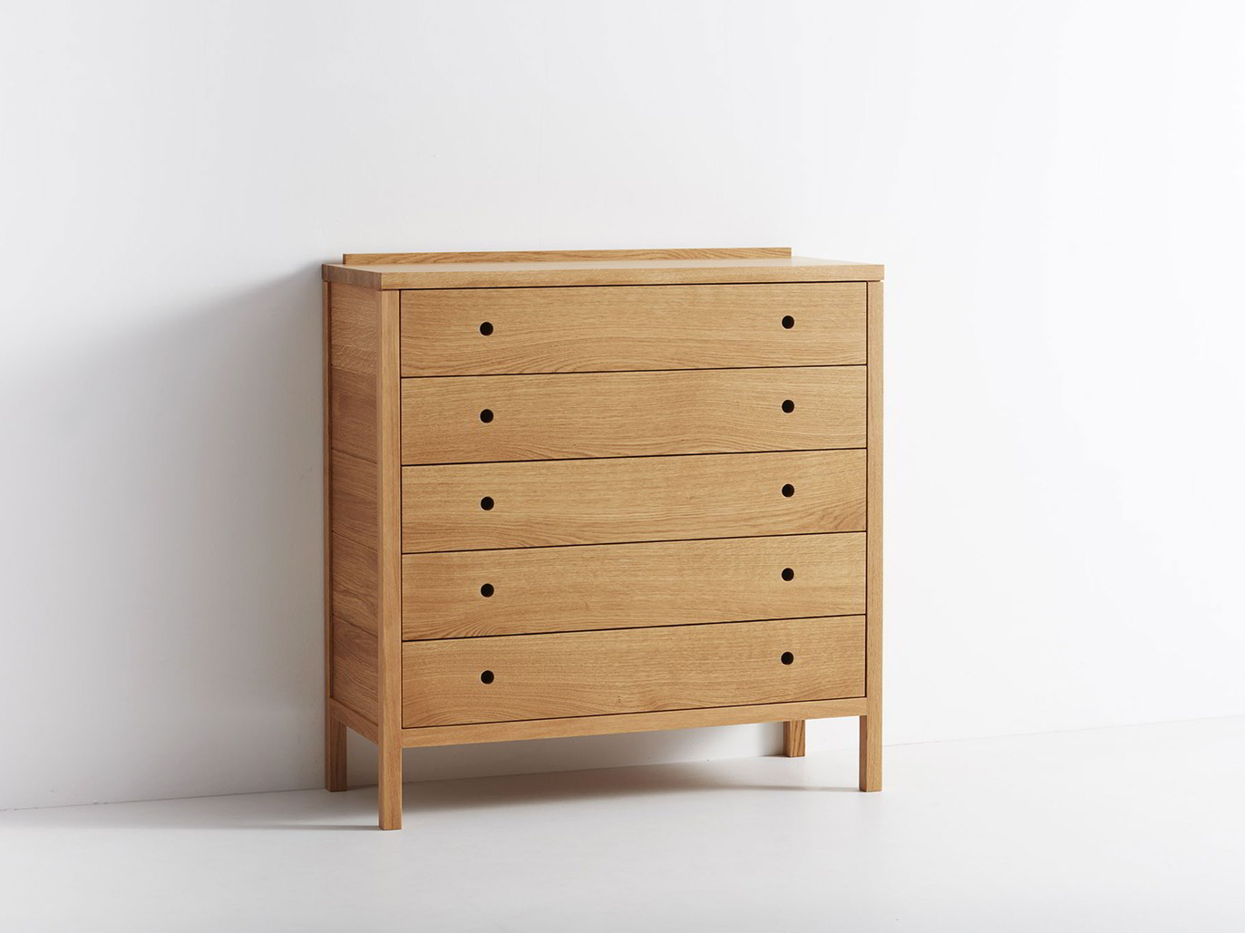 Ettore Ladenschrank mit 5 Laden | Grüne Erde