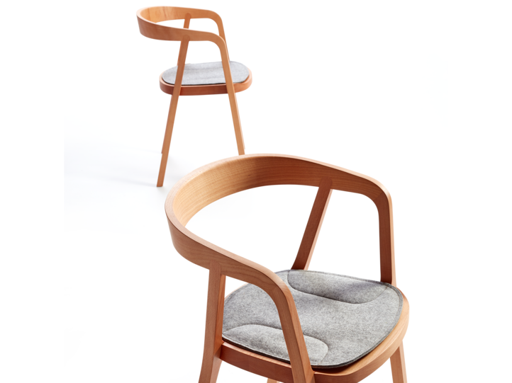 Stuhlauflage für Stuhl Asensio | Grüne Erde