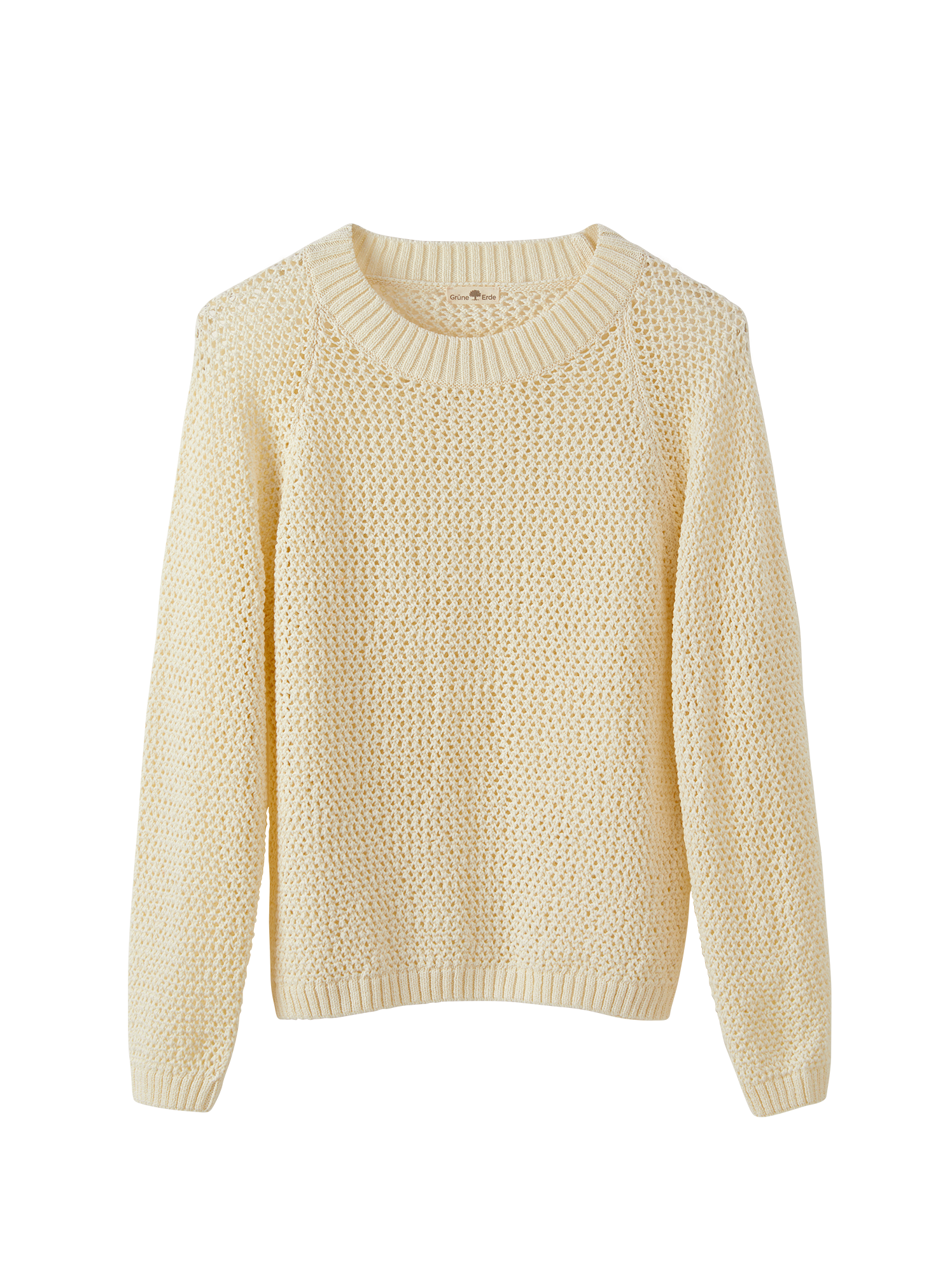 Pullover Langarm, offwhite