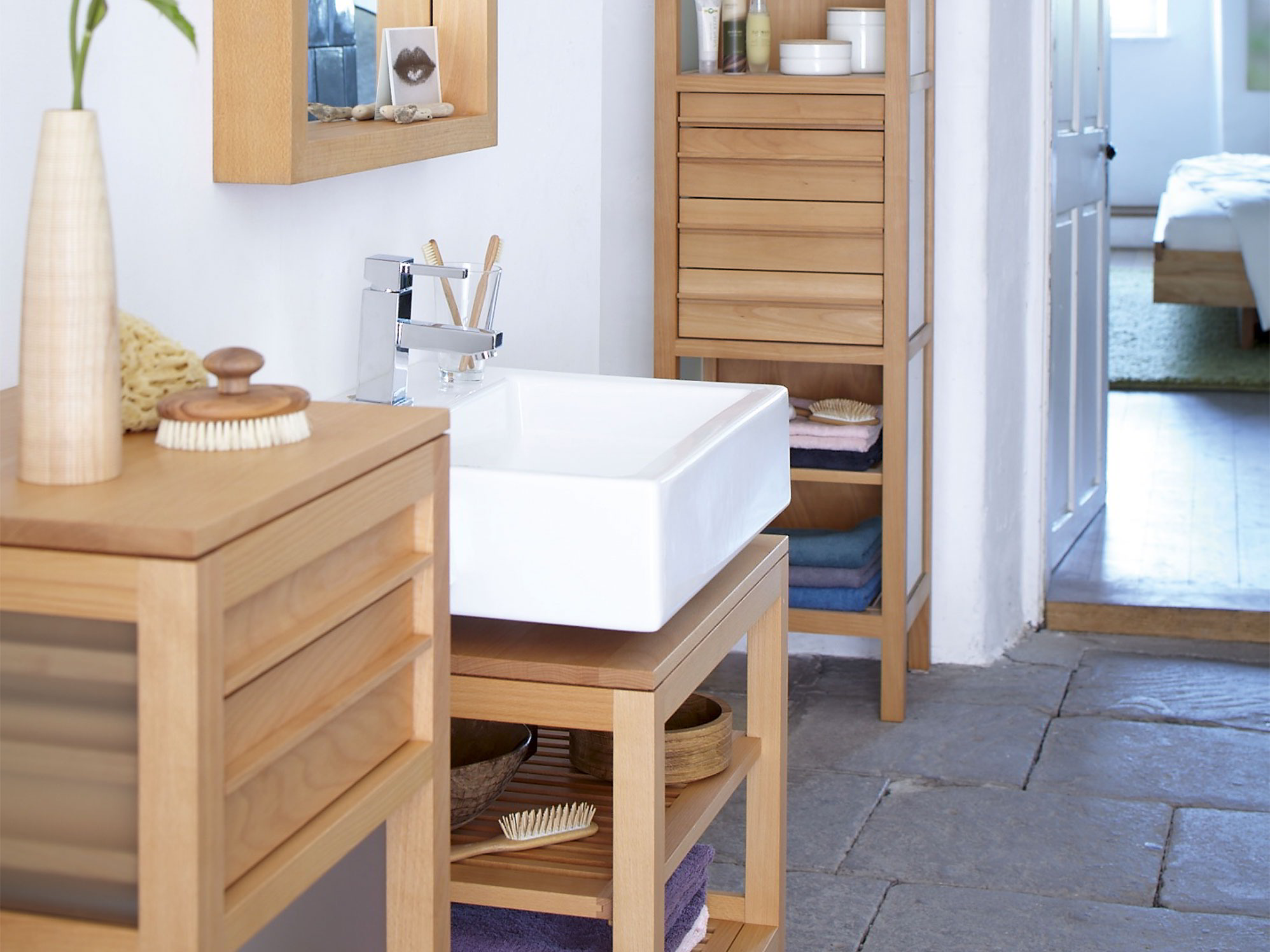 Badezimmermöbel Grüne Erde