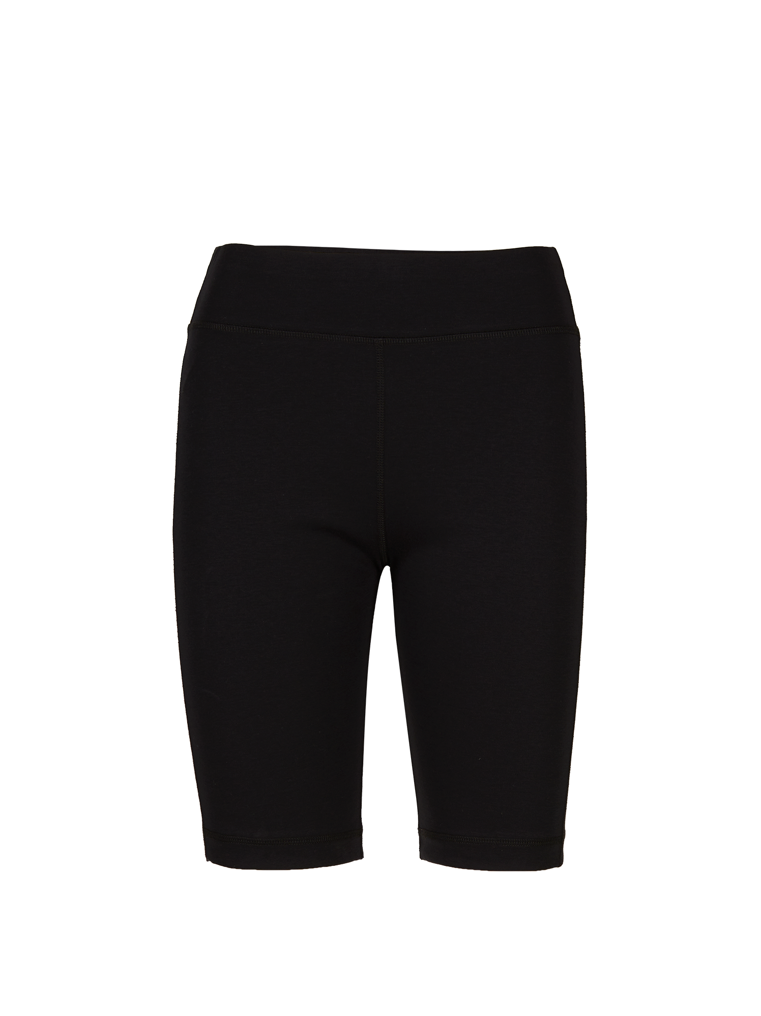 kurze Leggings aus Bio Baumwolle, schwarz