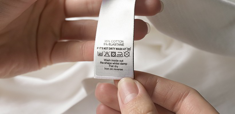 Waschlabel