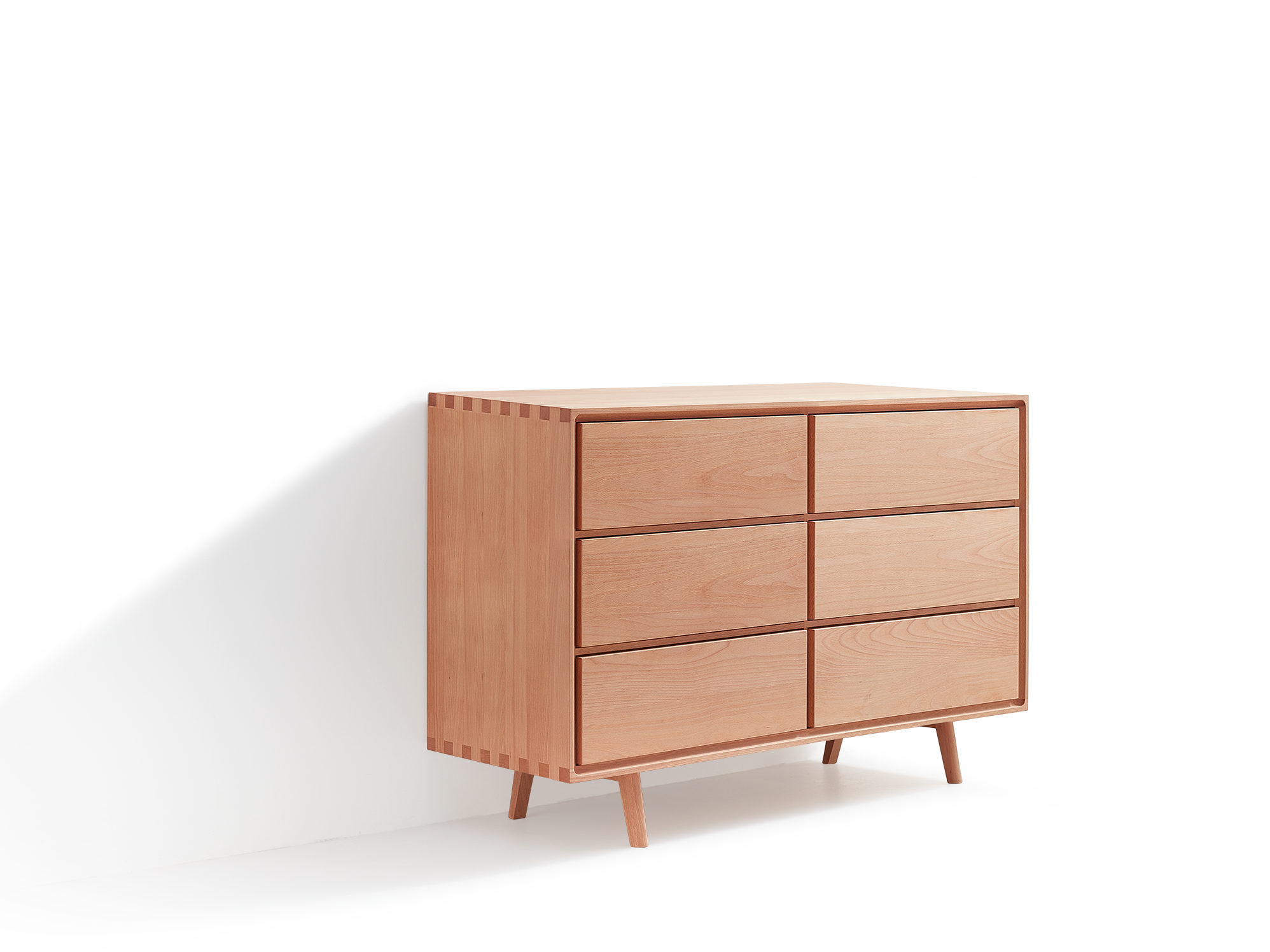 Sideboard Tesoro mit 6 Laden, Buche