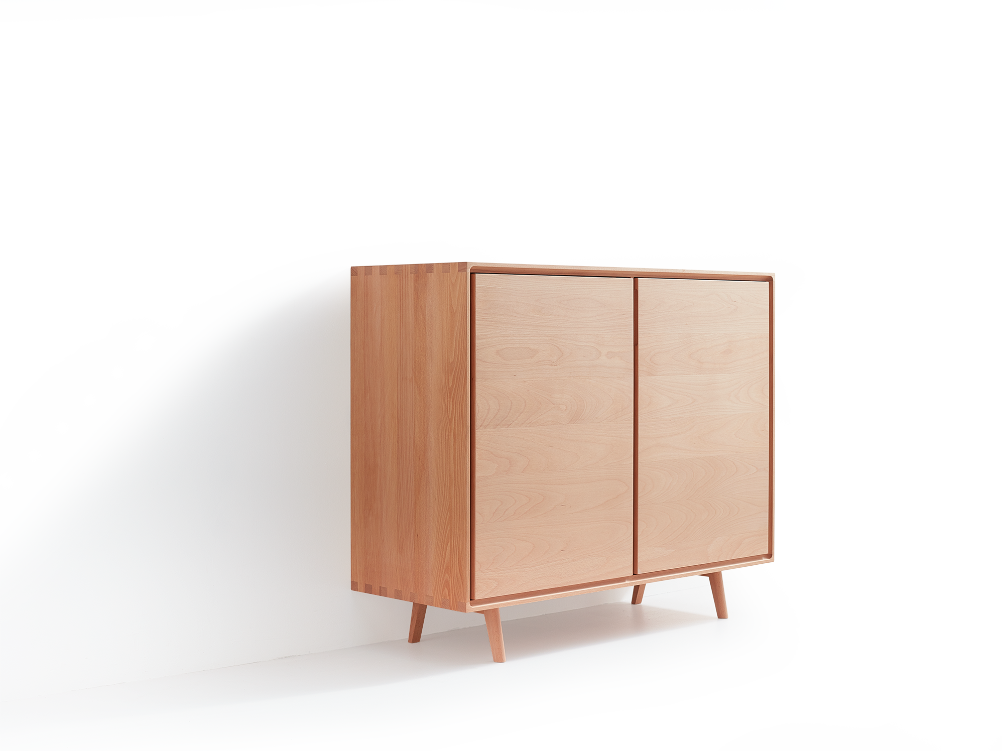 Highboard Tesoro 2-türig, Buche