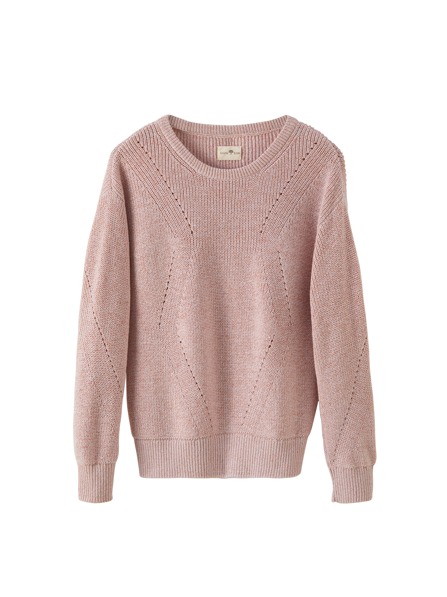 Pullover, rose melange