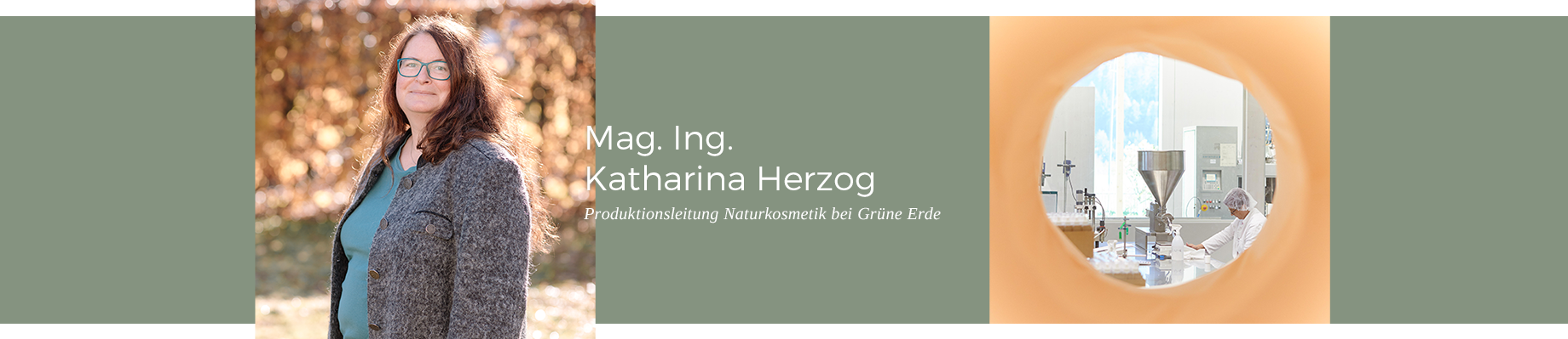 Naturkosmetik – hergestellt in Österreich - Katharina Herzog - Leiterin Kosmetikproduktion