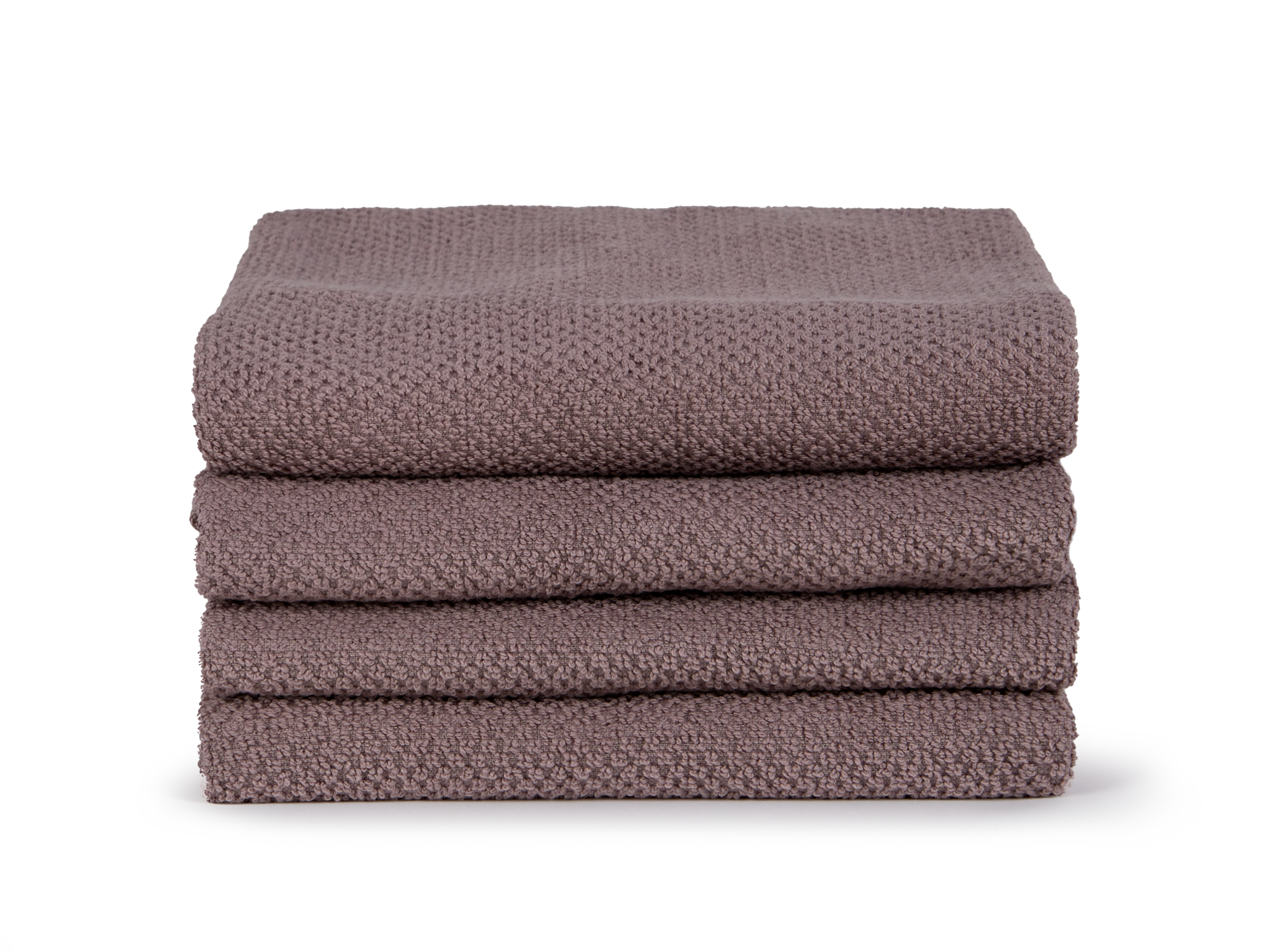 Set: 4 Stück Handtuch Perlfang, amethyst Set: 4 Stück Handtuch Perlfang, amethyst