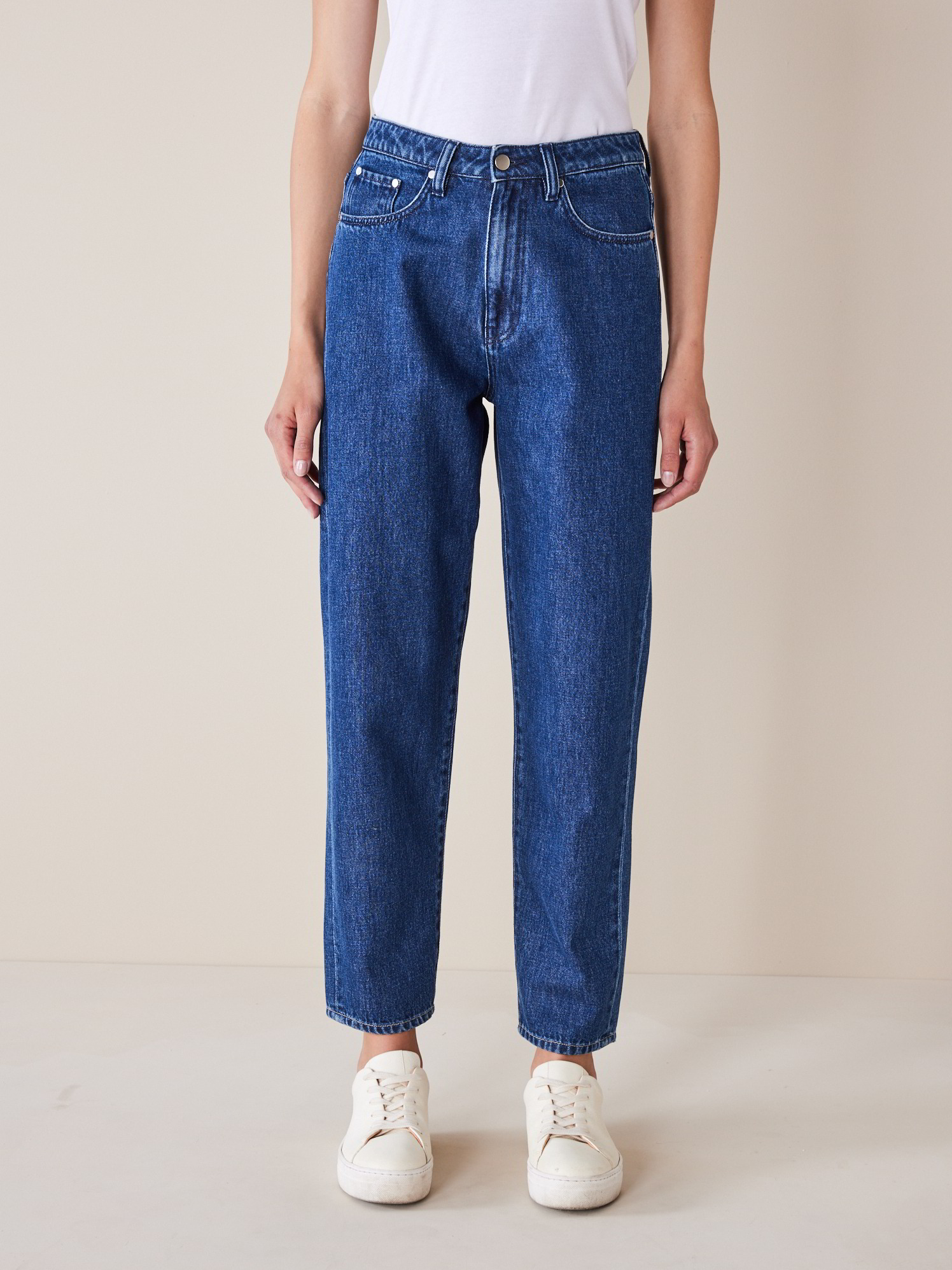 Jeans Relax, mittelblau denim