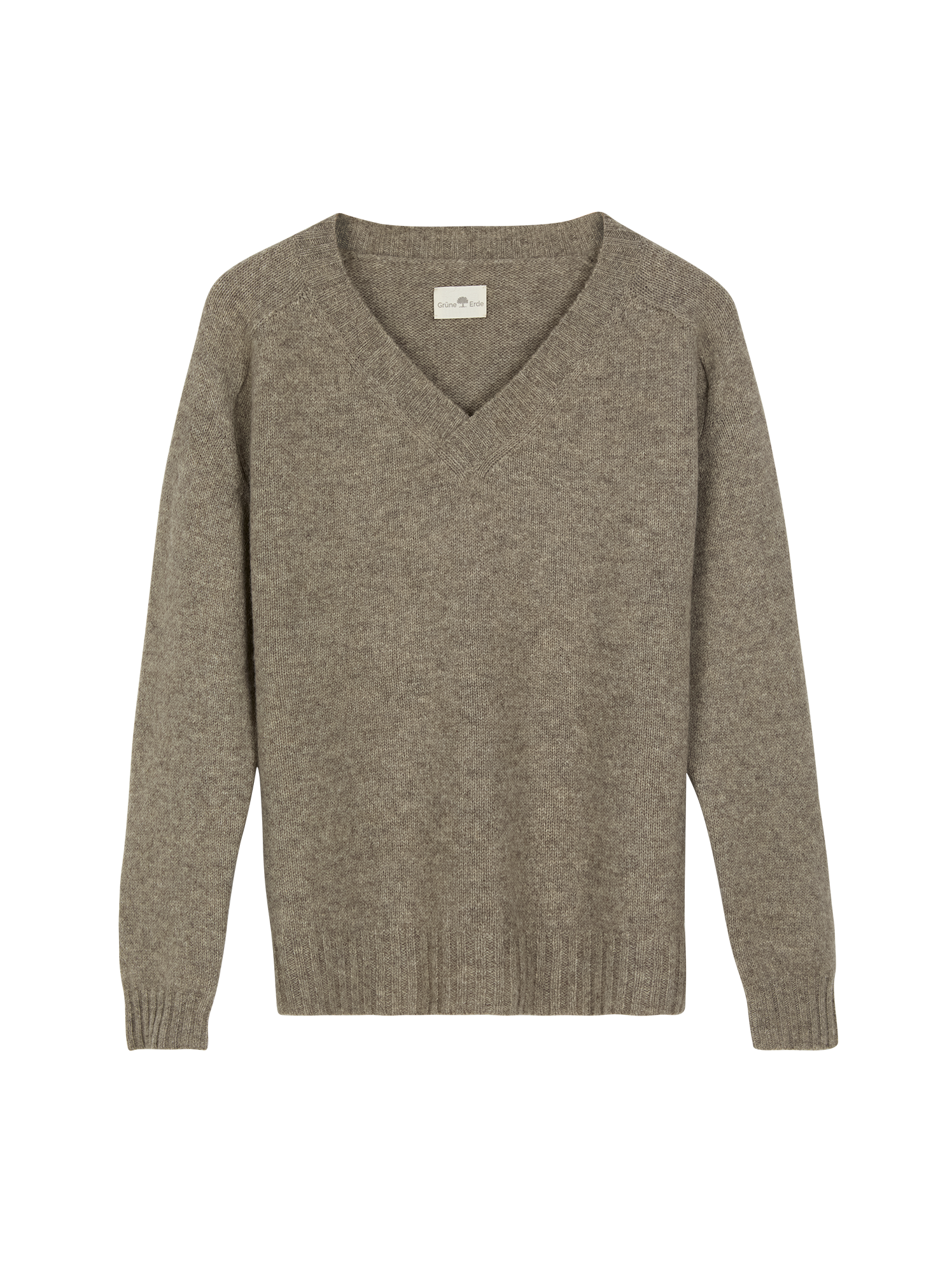 Pullover, hasel melange