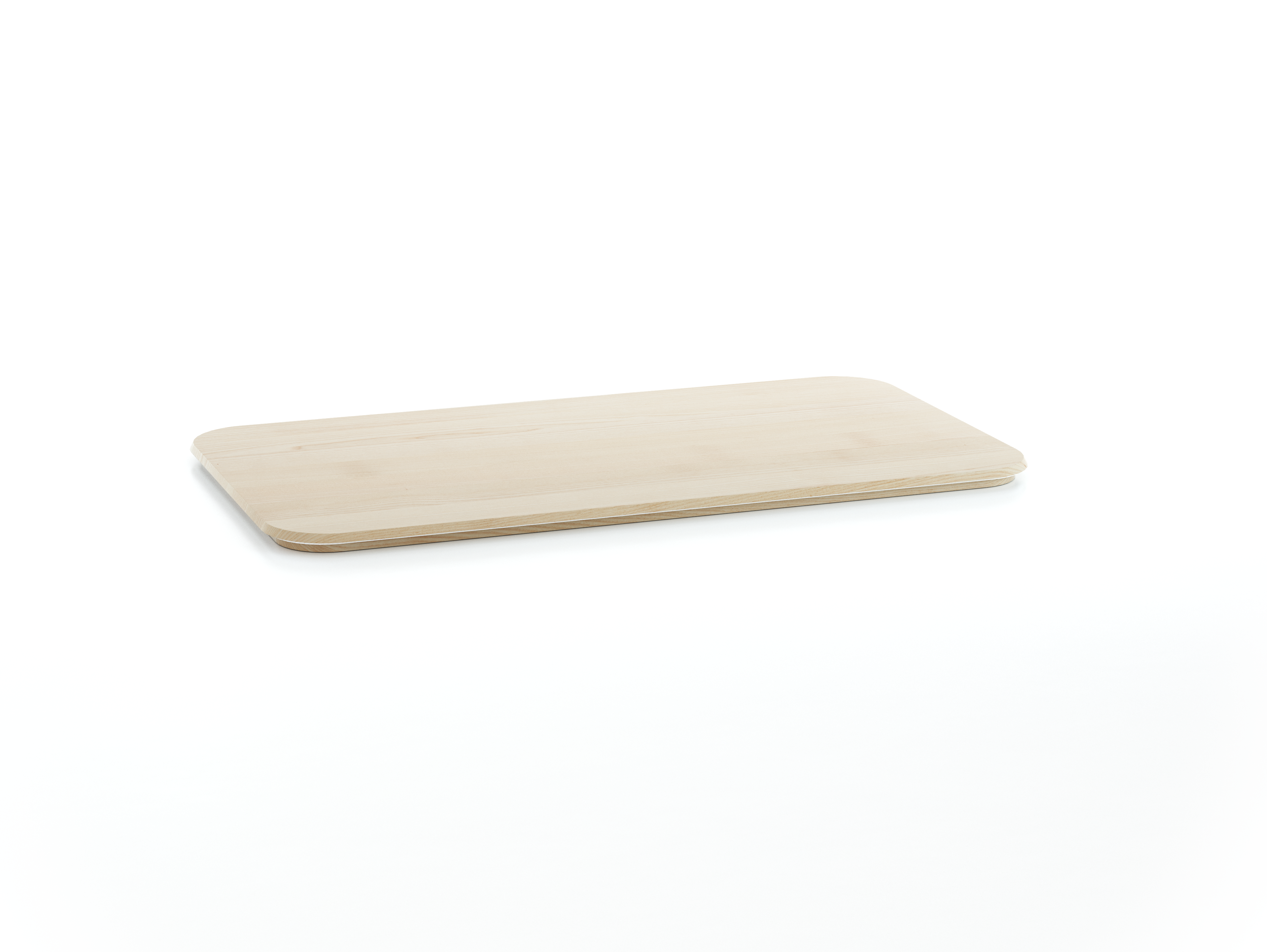 Sofatisch Alwy Platte, 80 x 44 cm, Esche