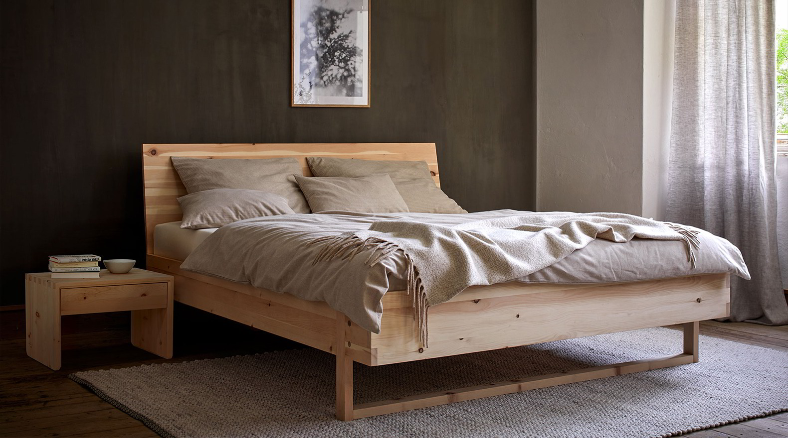 Grüne Erde Schlafzimmer