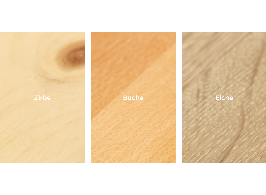 Holz zur Leitfarbe Kiesel: Klare Grautöne