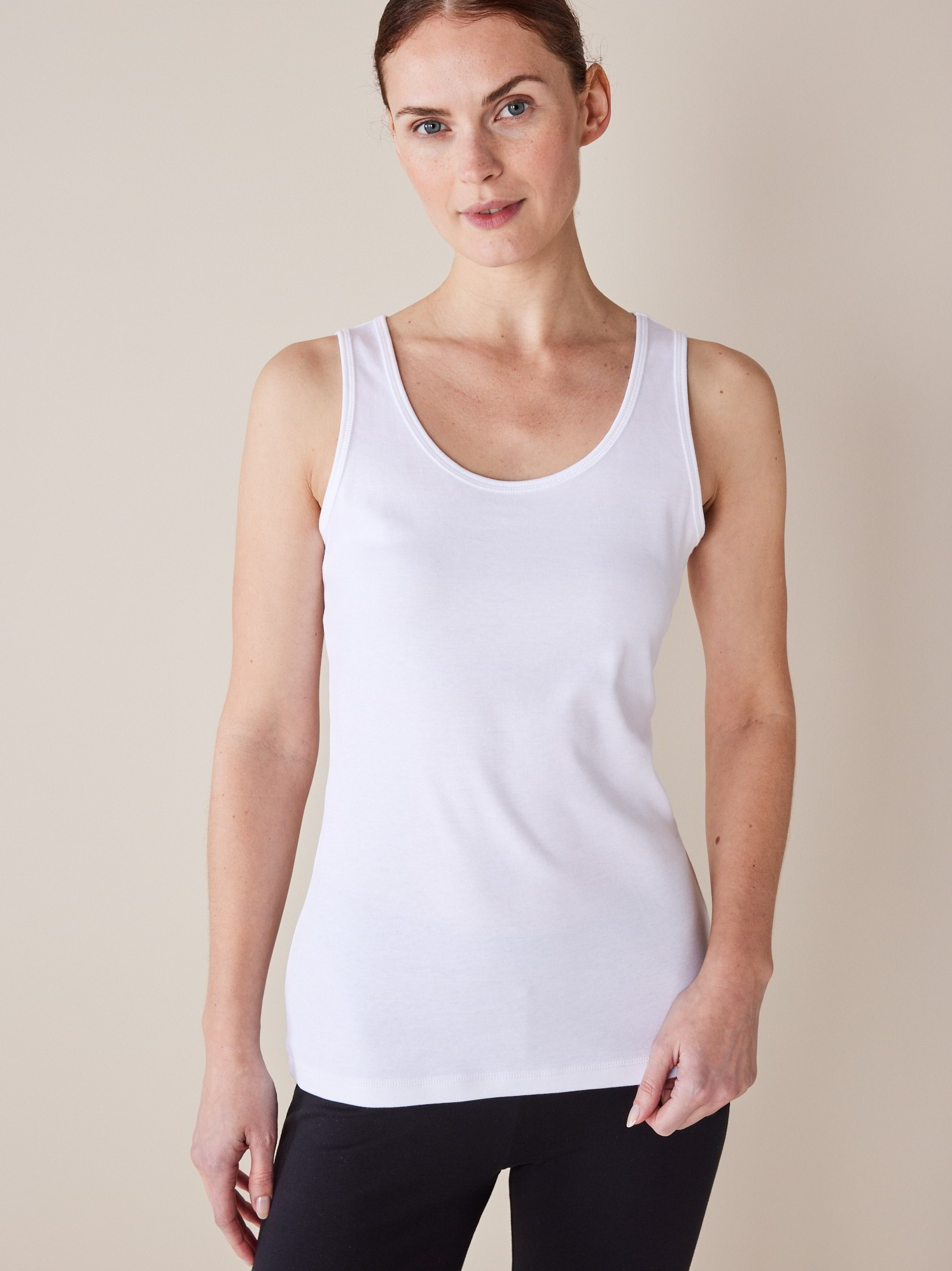 Mode Tops Tanktops Grüne Erde Gr\u00fcne Erde Tanktop zwart casual uitstraling 