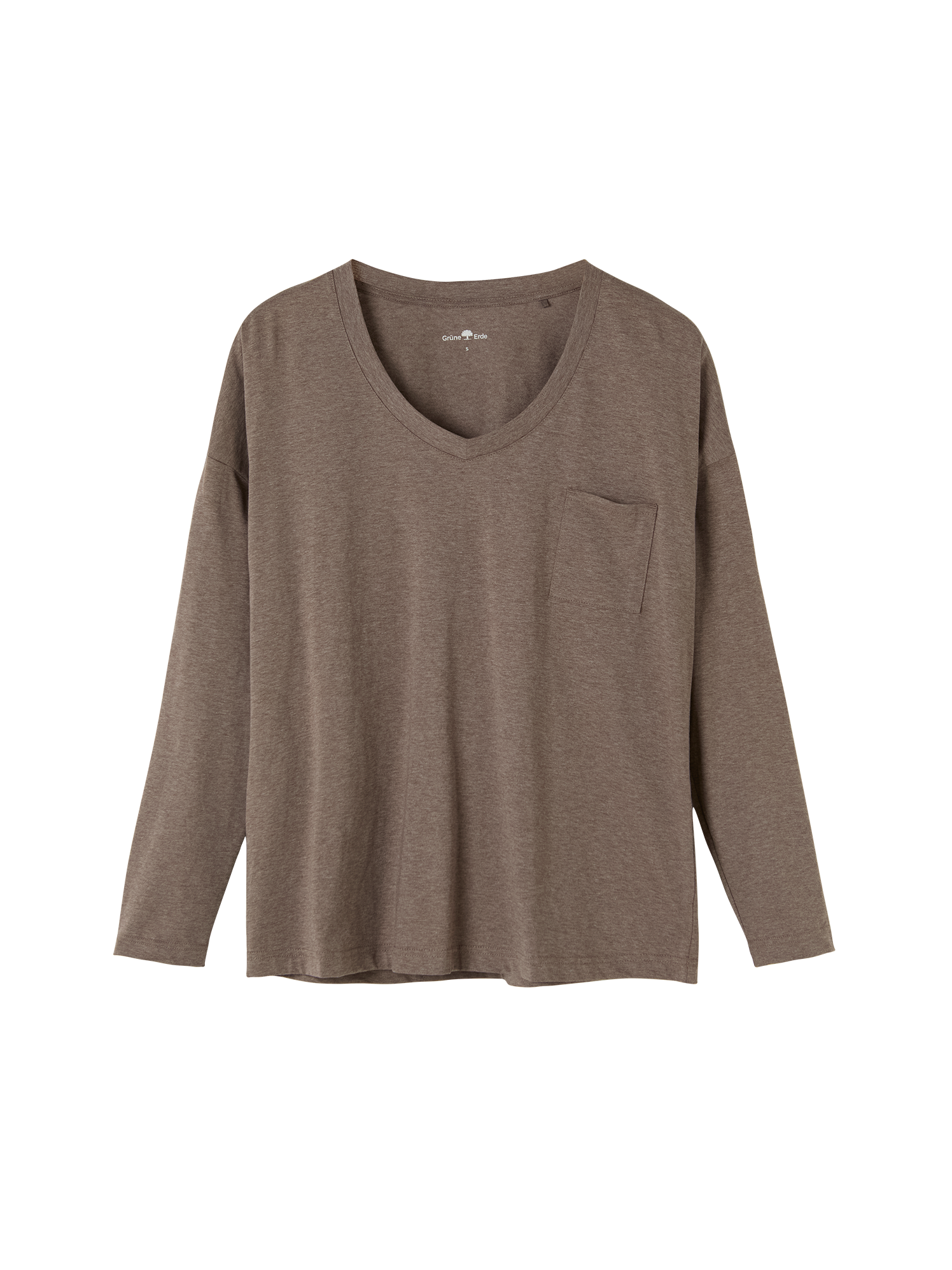 Schlafshirt, kaffee melange