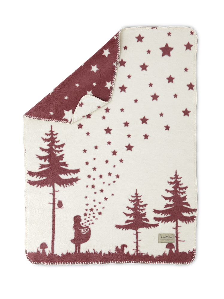 Decke Sterntaler Altrosa/Natur Decke Sterntaler Altrosa/Natur