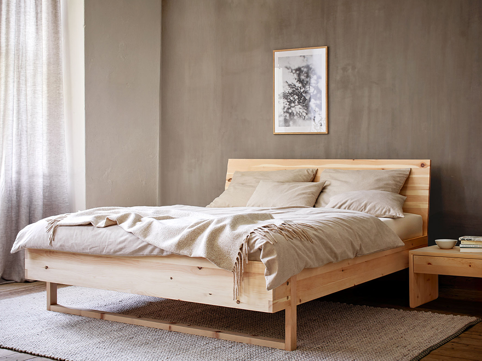 Zirbenholzbett